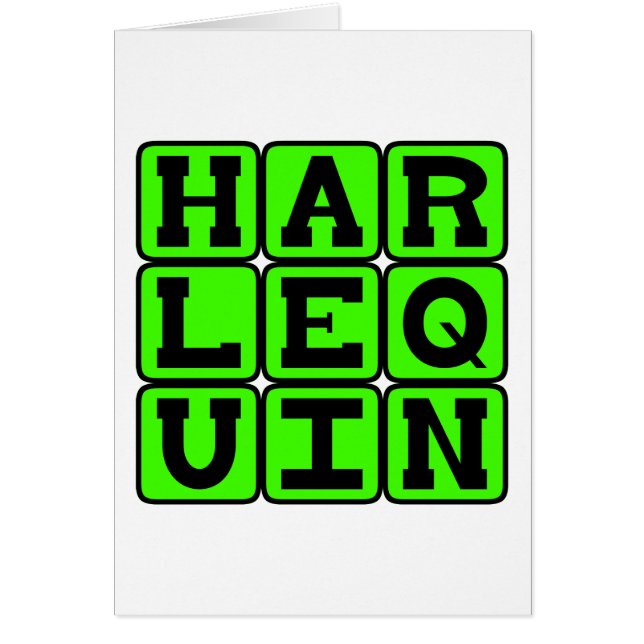 Harlequin, Clownfigur (Vorne)