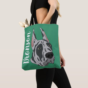 Harlequin Great Dane Tasche