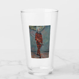 Harlequin (Joker) (von Paul Cézanne) Glas