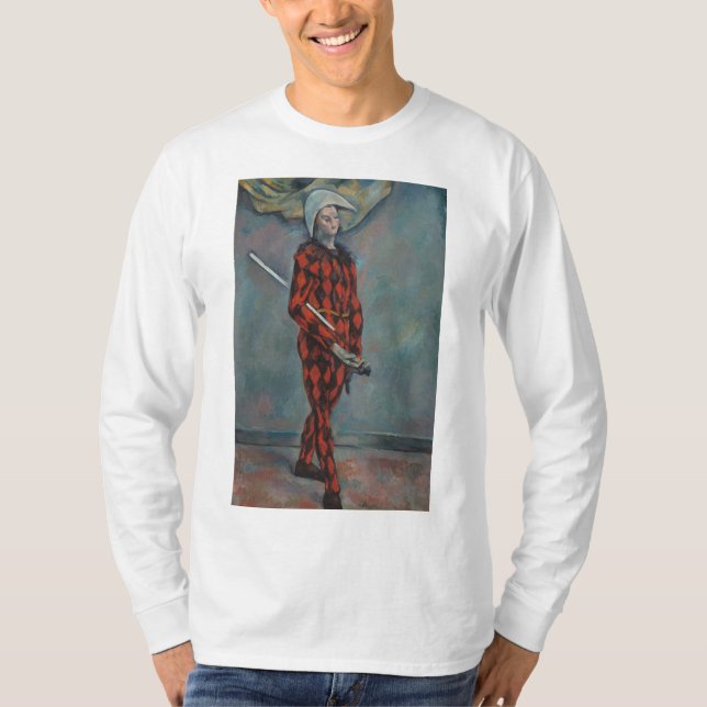 Harlequin (Joker) (von Paul Cézanne) T-Shirt (Vorderseite)