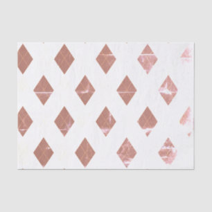 Harlequin Muster erschüttert Beige Weiß Abstrakt Seidenpapier