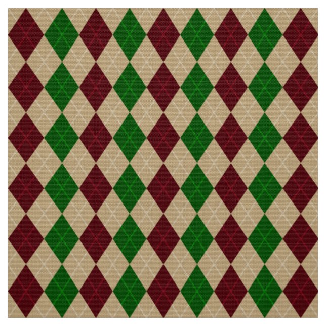 Harlequin-Muster Poplin (60" Breite) Stoff (Muster)