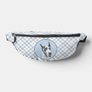 Harlequin Original Dog Art Bauchtasche