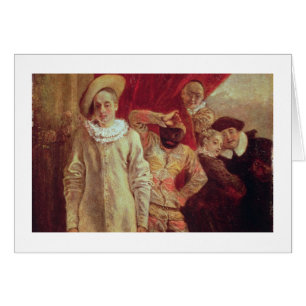 Harlequin, Pierrot et Scapin, acteurs de COM