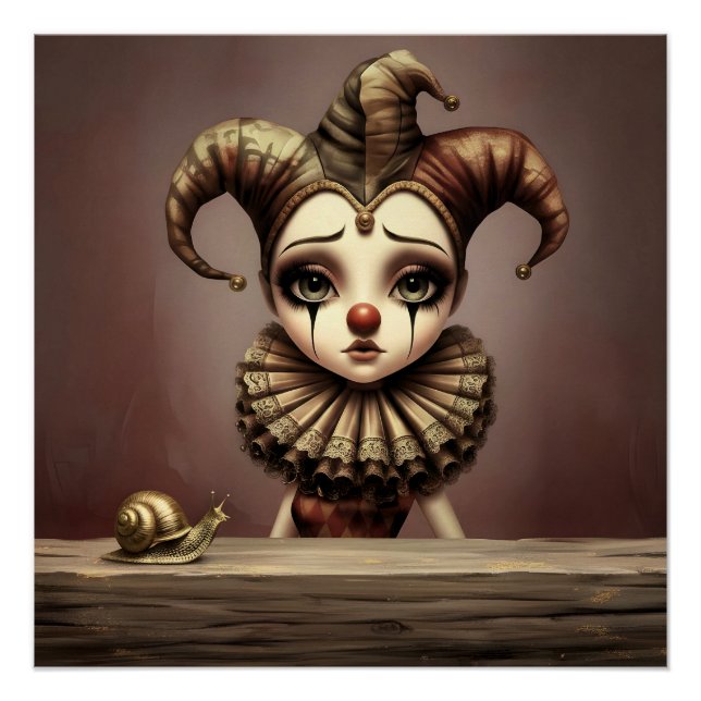 Harlequin Poetry Collection Poster (Vorderseite)