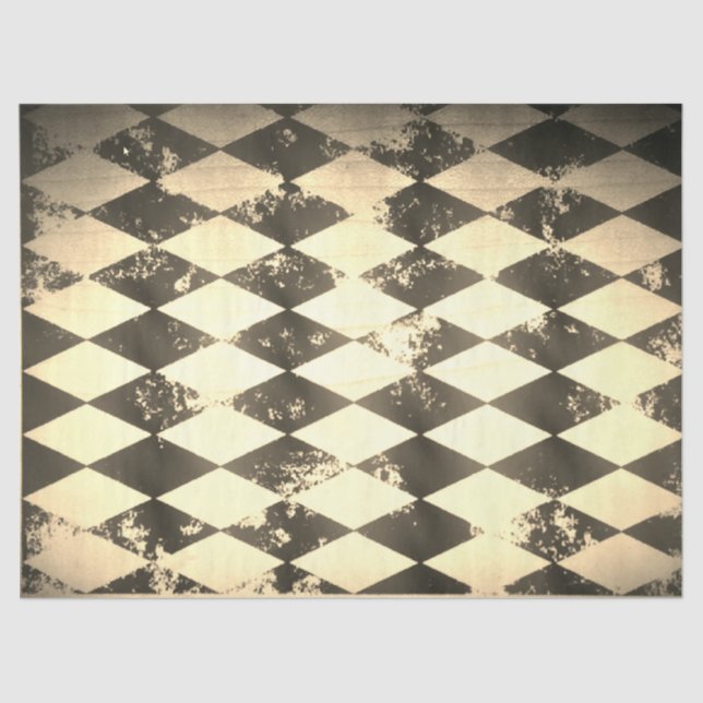 Harlequin Seidenpapier (Vorderseite)