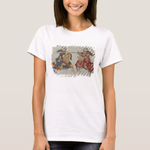 Harley 4205 f.366 turnierende Ritter, c.1445 T-Shirt