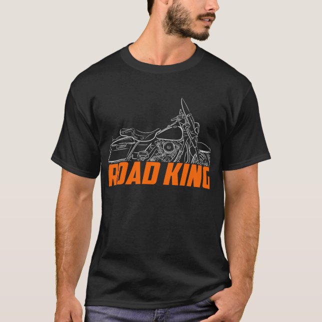 Harley-Davidson Road King FLHR 1996-1998 T-Shirt (Vorderseite)