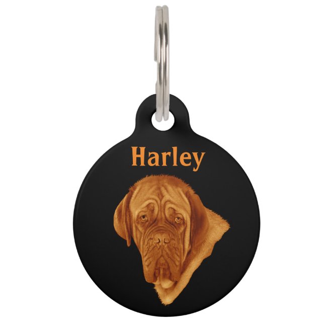 "Harley" Dog Pet Tag, Haustiermarke (Vorderseite)