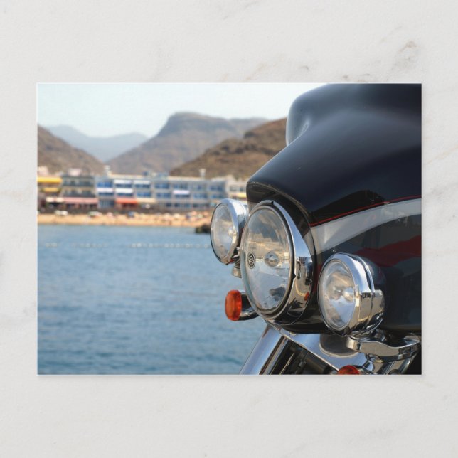 Harley Fairing Postkarte (Vorderseite)