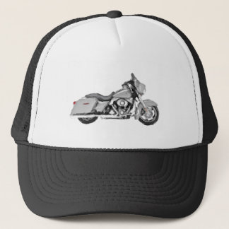 Harley FLHX Straßen-Gleiten-handgemalte Truckerkappe