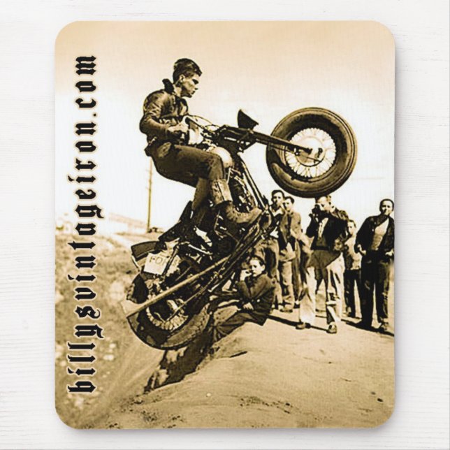 Harley-Hügelrennen Mousepad (Vorne)