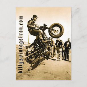 Harley-Hügelrennen Postkarte