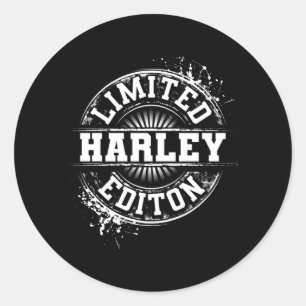 Harley Lügen Edition Lustiger Persönlicher Name Wi Runder Aufkleber