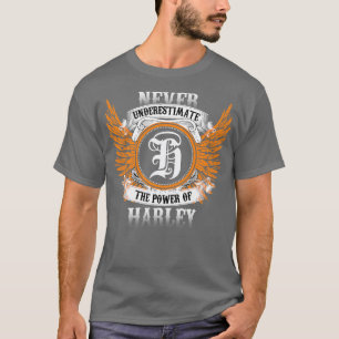 Harley Name Shirt unterschätzt nie den Power