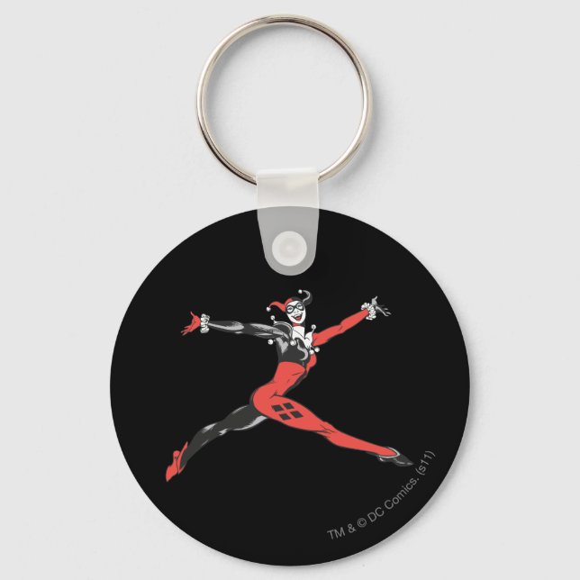 Harley Quinn 3 Schlüsselanhänger (Vorderseite)