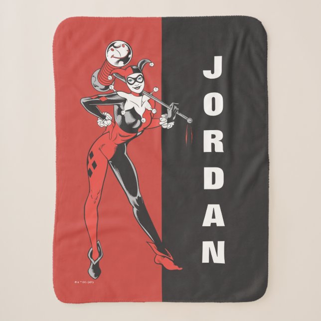 Harley Quinn 4 Sherpadecke (Vorderseite)