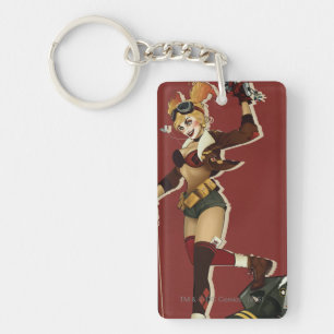 Harley Quinn BombenPinup Schlüsselanhänger
