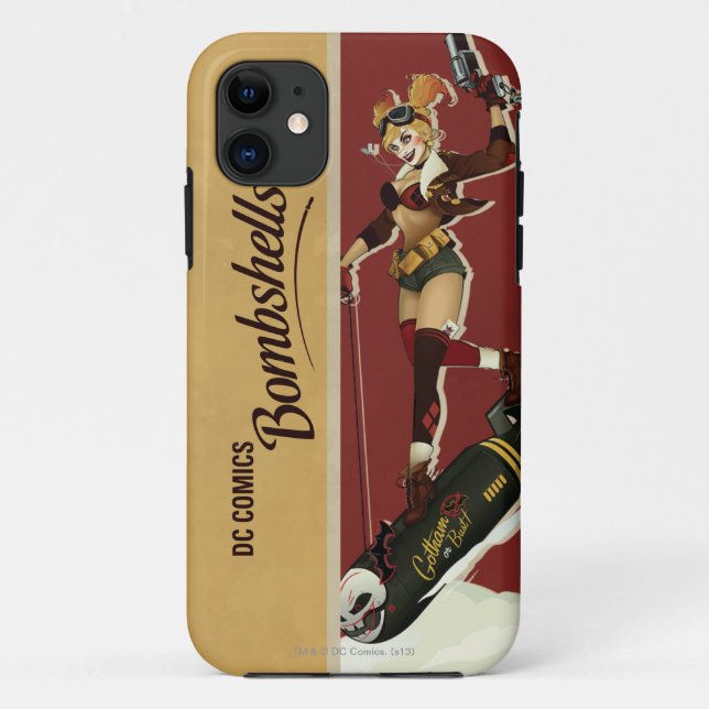 Harley Quinn Bombshells Pinup Case-Mate iPhone Hülle (Rückseite)