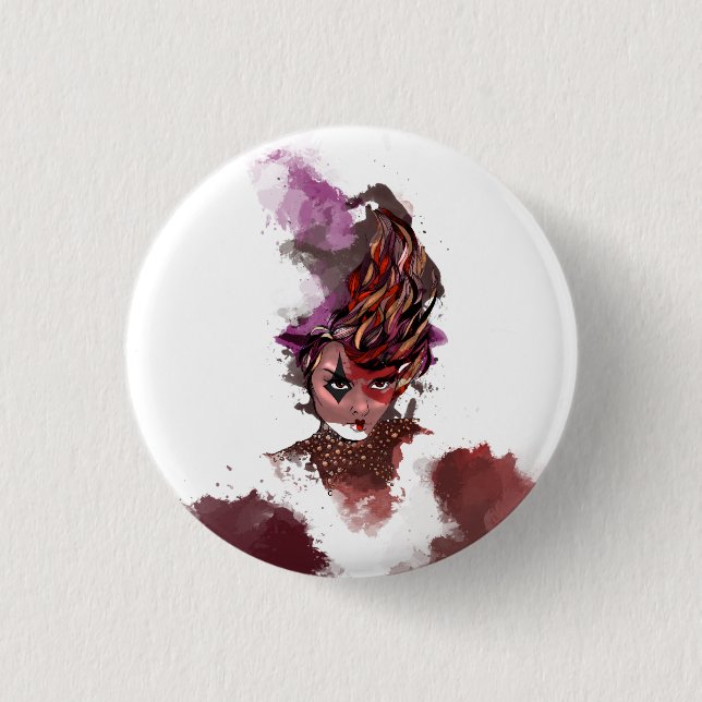 Harley Quinn  Button (Vorderseite)