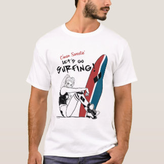 Harley Quinn - Lass uns surfen gehen T-Shirt