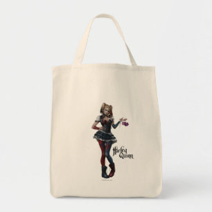 Harley Quinn mit Fuzzy Dice Tragetasche