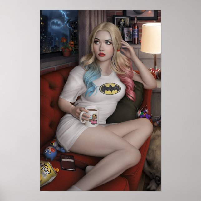 Harley the Bad Girl Poster (Vorne)