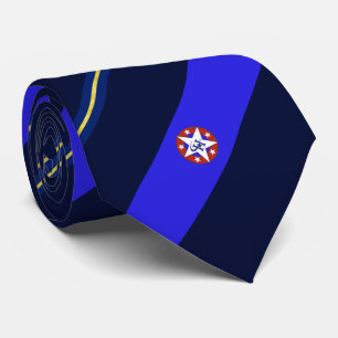 Harlingen (Texas) Stadtflagge Neck Tie Krawatte