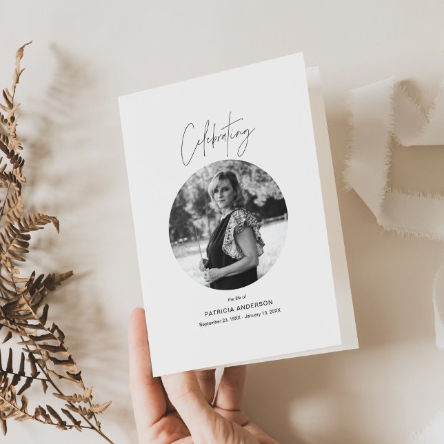 HARLOW Begräbungsprogramm, Gedenkkarte Dankeskarte (Von Creator hochgeladen)