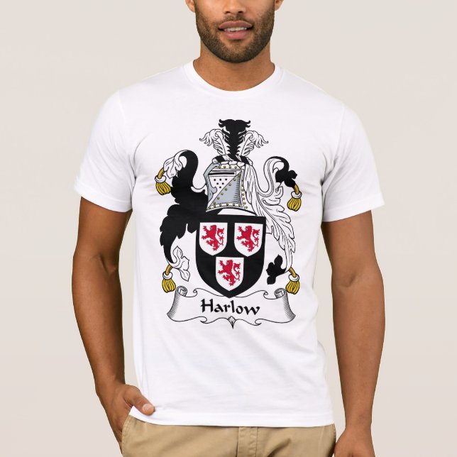 Harlow Familienwappen T-Shirt (Vorderseite)