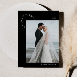 HARLOW Hochzeit Elopement Wir tippen den Knoten - Einladung