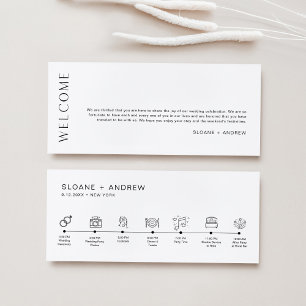 HARLOW Hochzeitzeitschrift und Willkommensbrief 9x