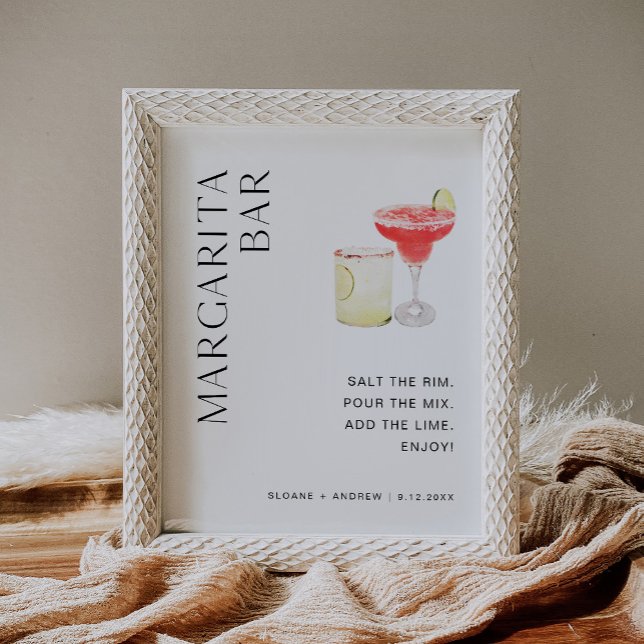HARLOW Margarita Bar Sign Poster (Von Creator hochgeladen)