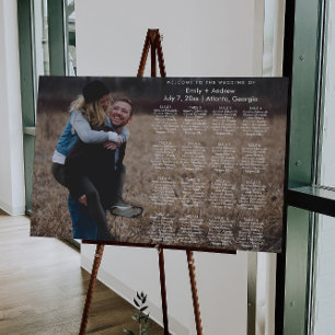 HARLOW Modern Foto Seekartenvorlage Poster