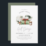 HARLOW Rustikale Gegenwart geheime Santa Gift Exch Einladung<br><div class="desc">Dieser geheime Weihnachtsgeschenk-Austausch Weihnachts-Einladung bietet rustikale Aquarellgeschenke und einen edgy handgeschriebenen Skript-Schriftart. Diese Einladung eignet sich perfekt für den modernen Veranstaltungsplaner. Bearbeiten Sie *most*,  um den Anforderungen Ihrer Veranstaltung gerecht zu werden.</div>