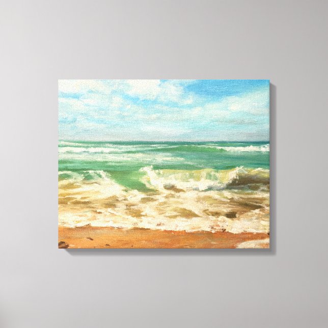 Harlyn Bay Leinwanddruck (Vorderseite)