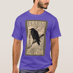 Harm None WiccanPagan-Design T-Shirt