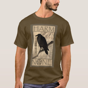 Harm None WiccanPagan-Design T-Shirt