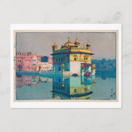 Harmandir Sahib (Goldener Tempel), Hiroshi Yoshida Postkarte