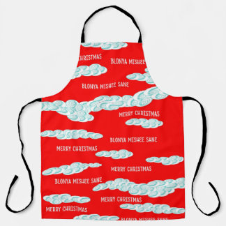 Harmattan Christmas Fog All-Over Imprimer Tablier