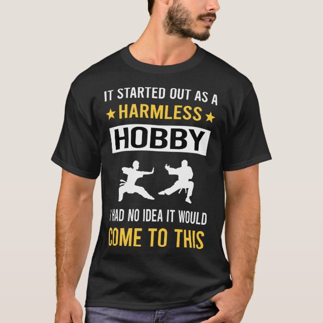 Harmless Hobby Kung Fu T-Shirt (Vorderseite)