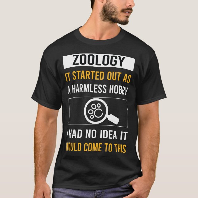 Harmless Hobby Zoology Zoologe T-Shirt (Vorderseite)
