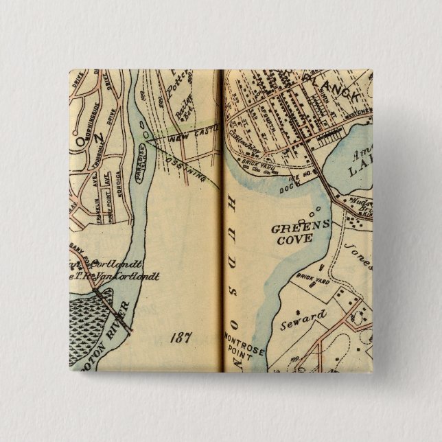 Harmon Park, New York Button (Vorderseite)