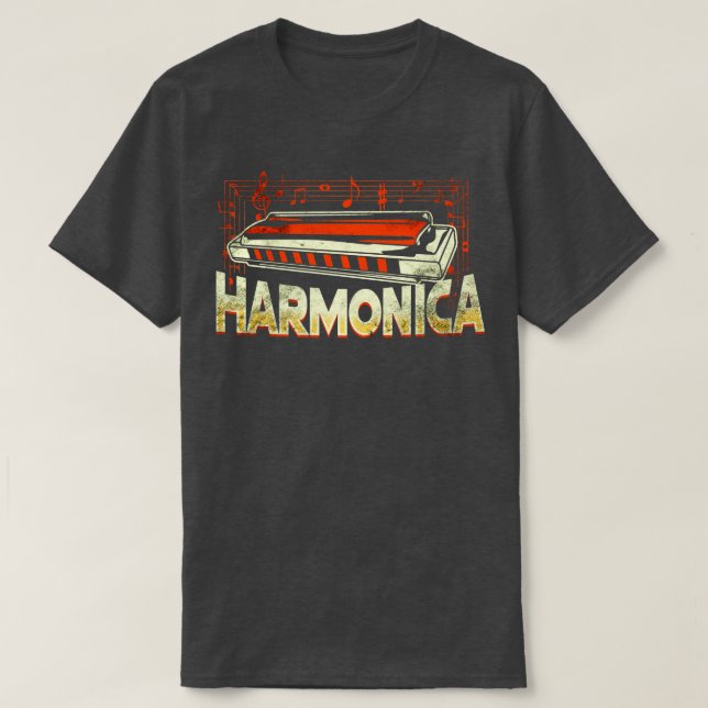 Harmonica 9 T-Shirt (Design vorne)
