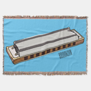 Harmonica Cartoon Illustration Decke