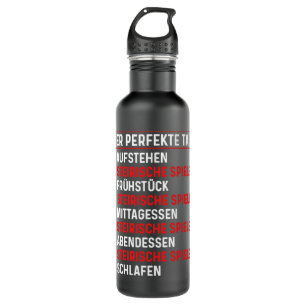 Harmonica Lover The Perfect Day Steirische Harmoni Edelstahlflasche