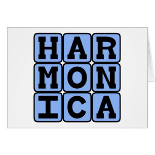 Harmonica, Musikinstrument