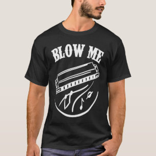Harmonica Player Blow T-Shirt