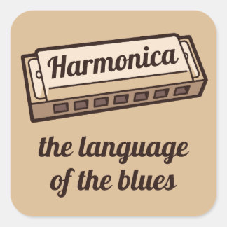 Harmonica Sticker