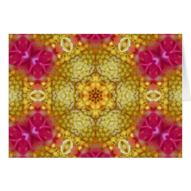 Harmonie-Blumen-Stern (Vorderseite (Horizontal))